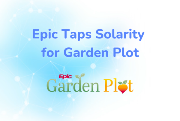 Title card image that shows title of blog and Epic Garden Plot logo